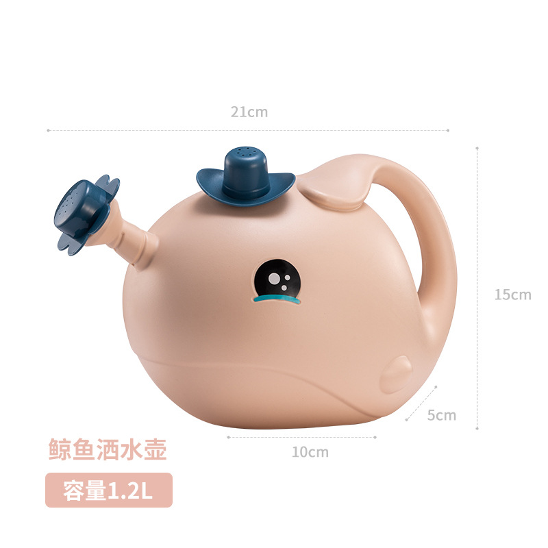 Whale Watering Pot Children's Kindergarten Watering Gardening Succulent Plant Watering Tools Shower Pot