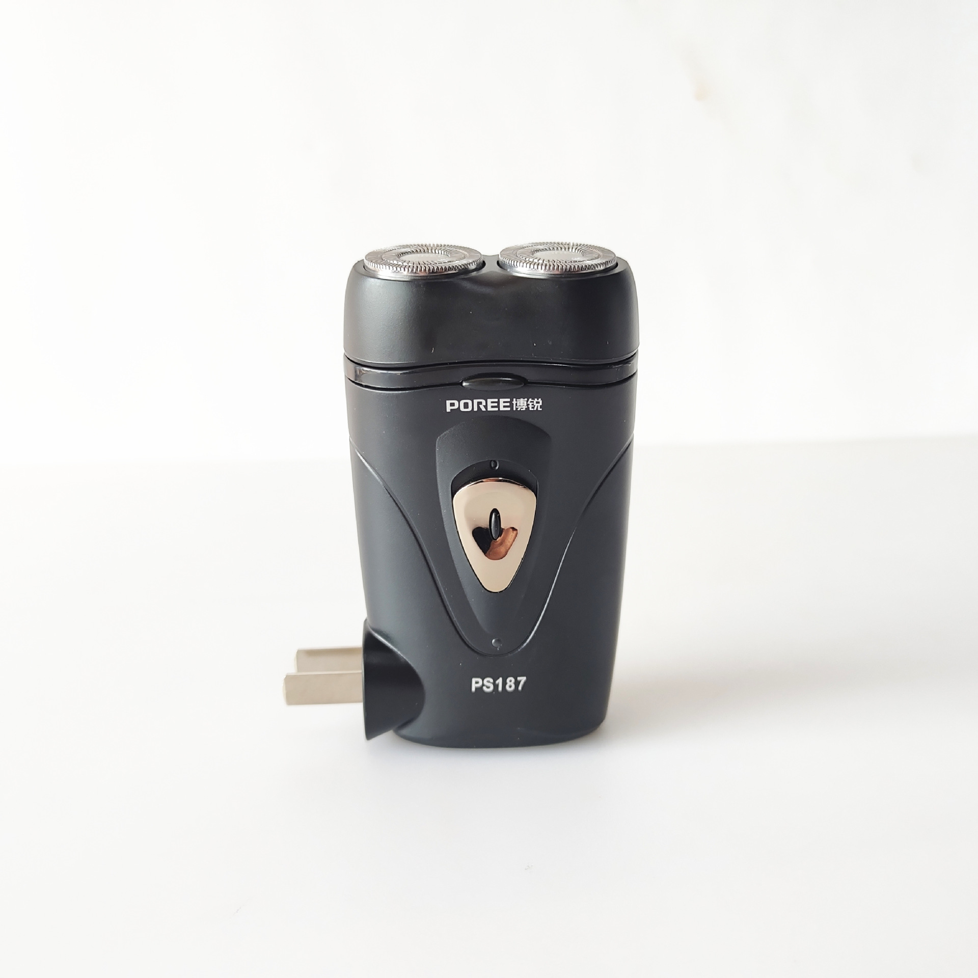 poree博锐电动剃须刀刮胡刀双刀头ps187