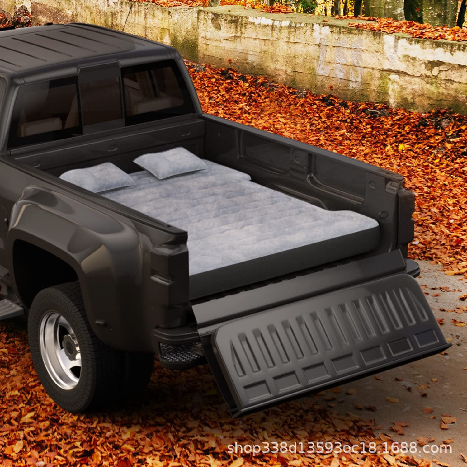 户外充气床车载充气垫植绒皮卡拖斗车用露营帐篷垫可折叠备用床