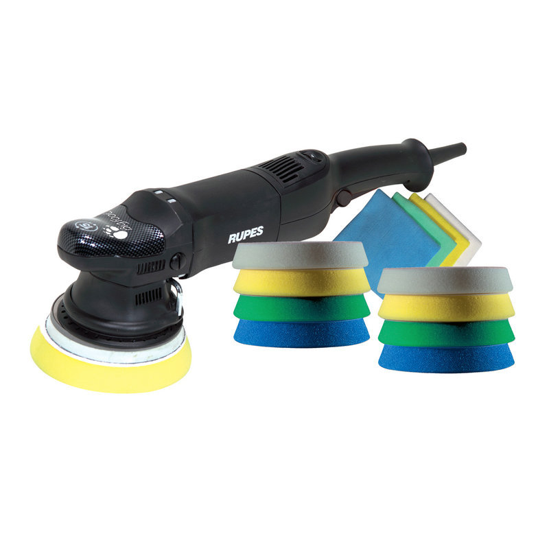 意大利路贝狮大脚15一代汽车美容抛光机220v车用电动打蜡机抛光机