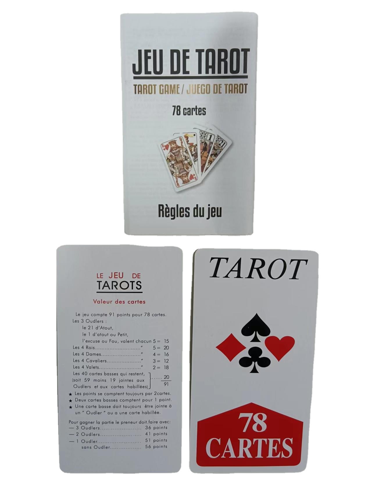 Manufacturers Supply French Tarot Cards, Foreign Trade Cards, Foreign Trade Playing Cards, Board Game Cards