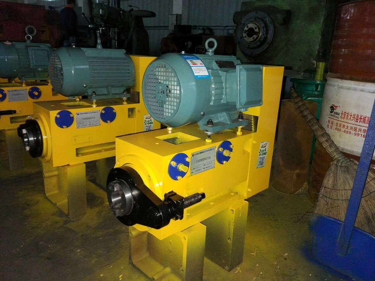 铣削动力头基本上也可以作为钻孔和镗孔用