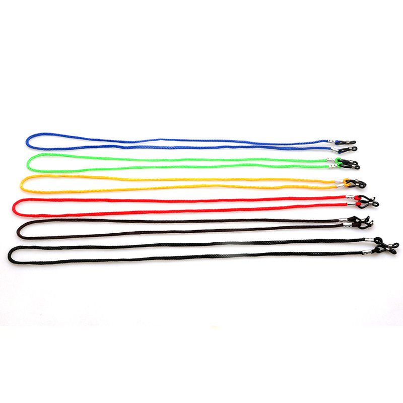 Multi-Color Sports Glasses Rope for the Elderly and Children Anti-Drop Glasses Lanyard Multi-Purpose Elastic Eyeglasses Chain