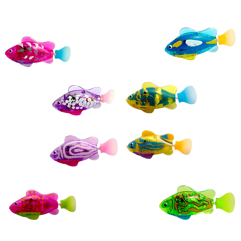 Luminous Electric Swimming Toy Fish Electronic Fish Children Bathing Smart Swing Pet Gift