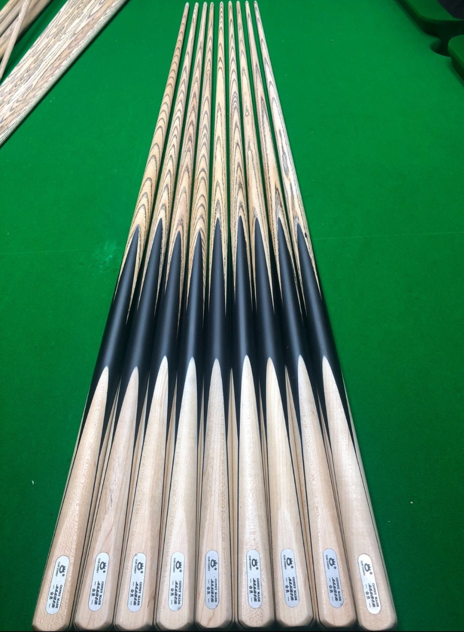 奥秘会员杆康迪台球杆小头通杆斯诺克球杆黑8黑八球杆16桌球杆