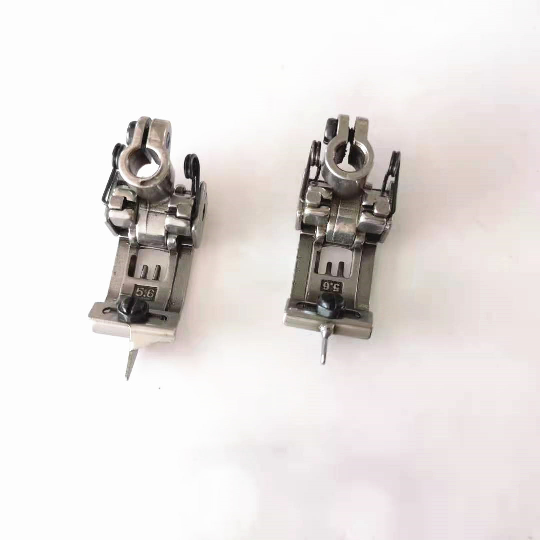 三针五线冚车厚料压脚w500大和银箭绷缝机过骨位大弧压脚64041