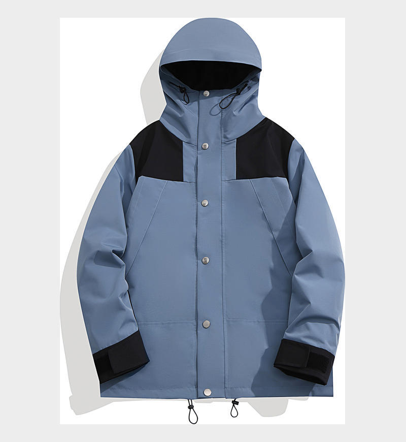 New North House Same Three-in-One Shell Jacket Custom Fleece-lined Thickened Removable Jacket Outdoor Mountaineering Clothing Printing