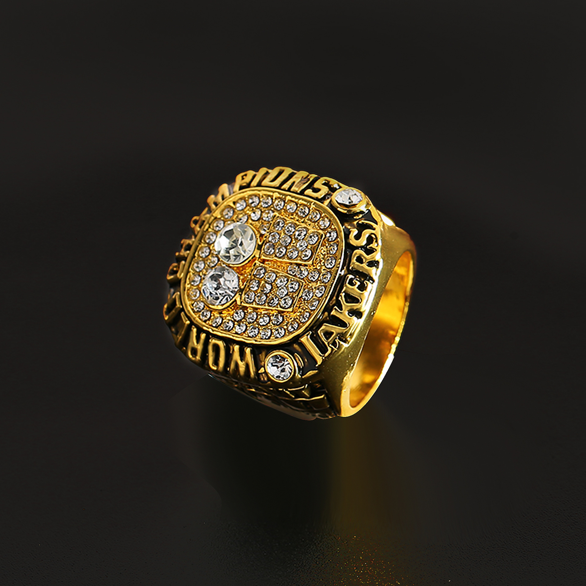 nba洛杉矶湖人队詹姆斯总冠军纪念科比男指环