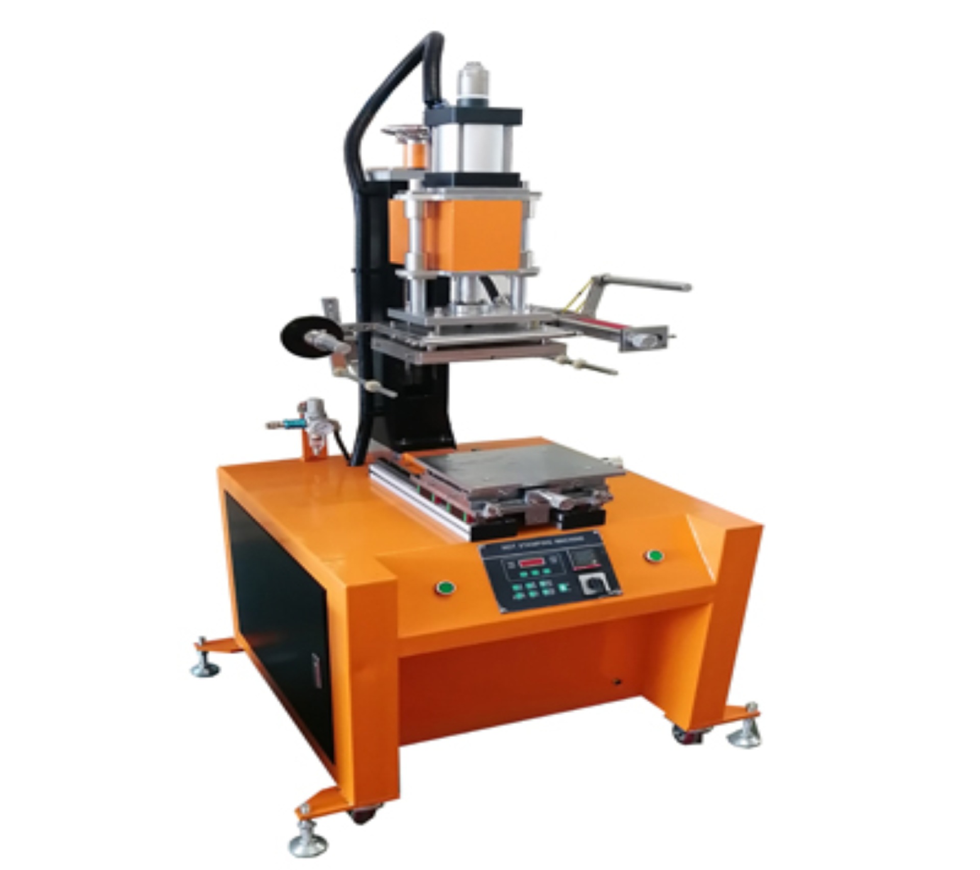 平面进出自动气动烫金机