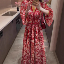 小众休闲连衣裙夏季超薄修身百搭