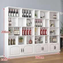 红酒柜展示柜商店酒柜展示架酒架茶叶家用酒柜落地柜陈列烟柜货柜