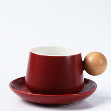 咖啡杯碟套装ins北欧风陶瓷高颜值马克杯礼品