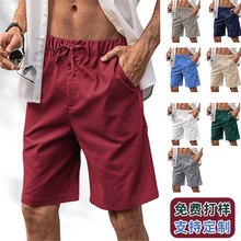 欧美男士沙滩裤五分宽松薄款夏季运动休闲透气短裤男外贸跨境批发