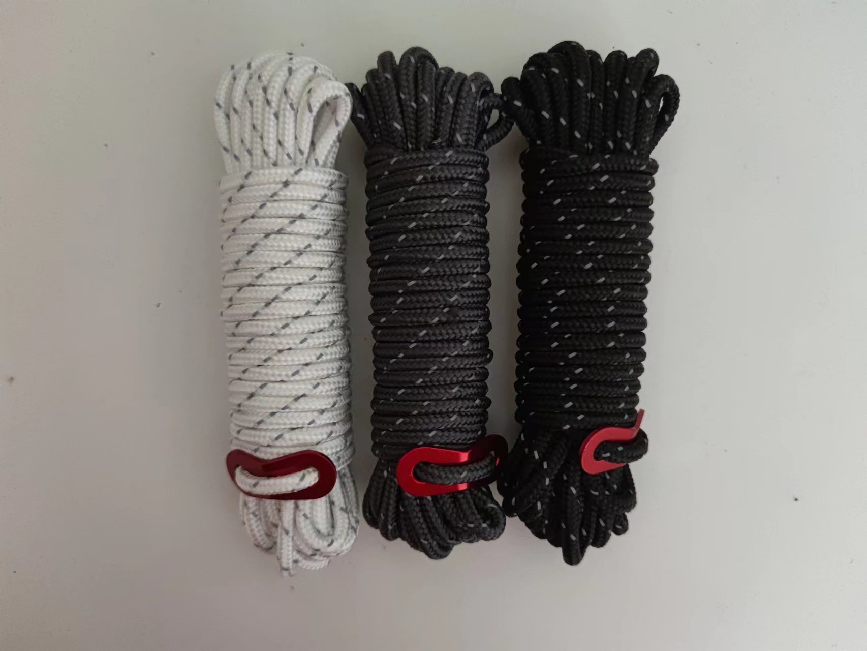 Factory Wholesale with Adjustment Flap M Outdoor Tent Rope Reflective Canopy Wind Rope Camping Safety Rope Pp Polypropylene Rope