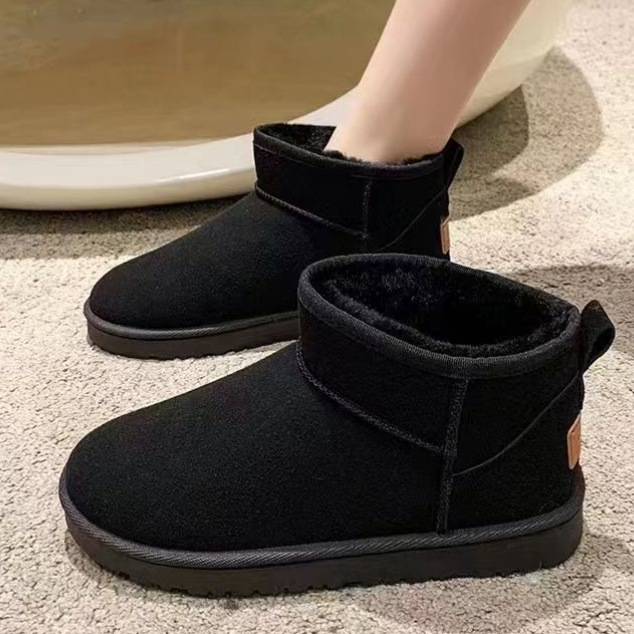 Snow Boots Women's Shoes Boots Velvet Shoes Thick Cotton Shoes Winter Winter Boots Women's Outer Wear Ugg Platform Martin Boots