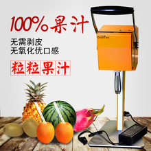 橙子榨汁机鲜榨果汁机 电动商用水果粒机 菠瓜榨粒榨汁机