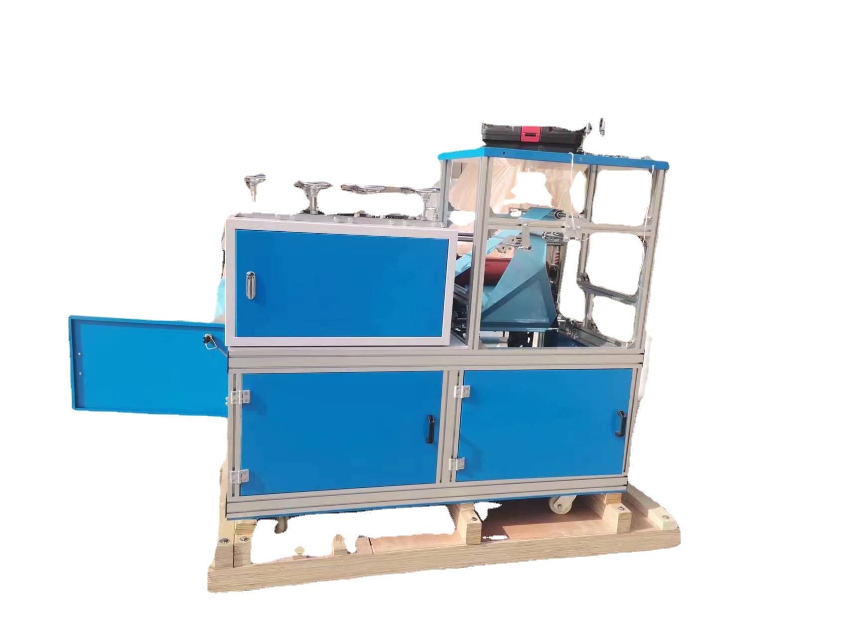 德恒机械无纺布鞋套机pe塑料鞋套机超声波鞋套机一次性鞋套成型机