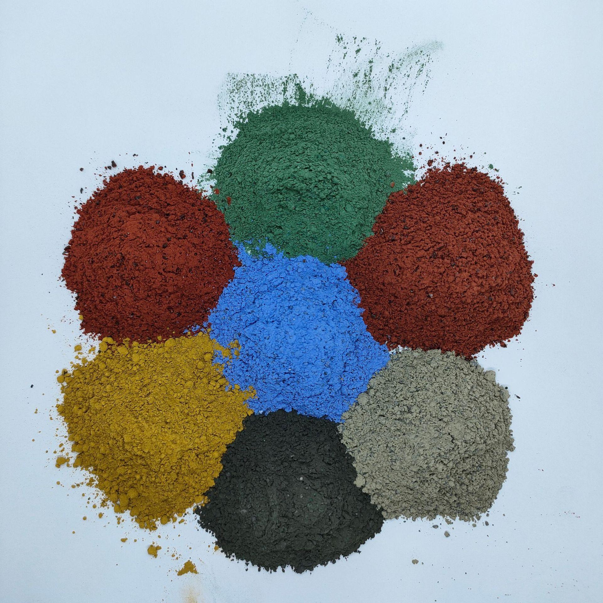 现货供应金刚砂地坪材料高强度耐磨抗压防滑地坪材料多种颜色可选