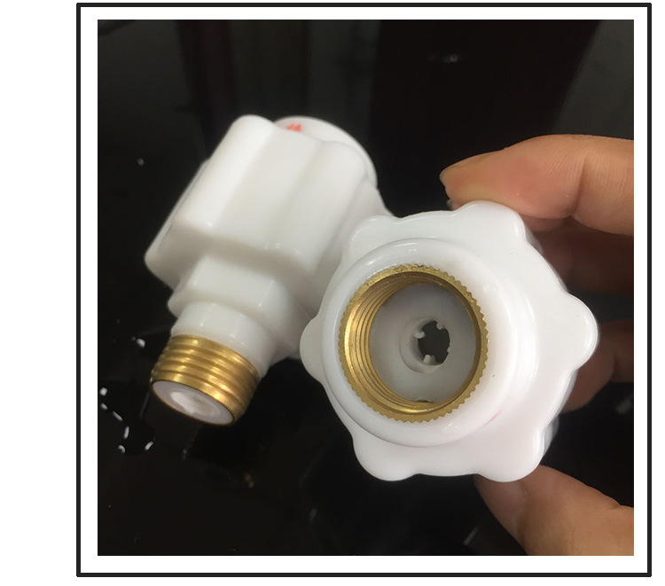 电热水器u型混水阀 明装冷热开关龙头家用美的海尔万家乐通用配件