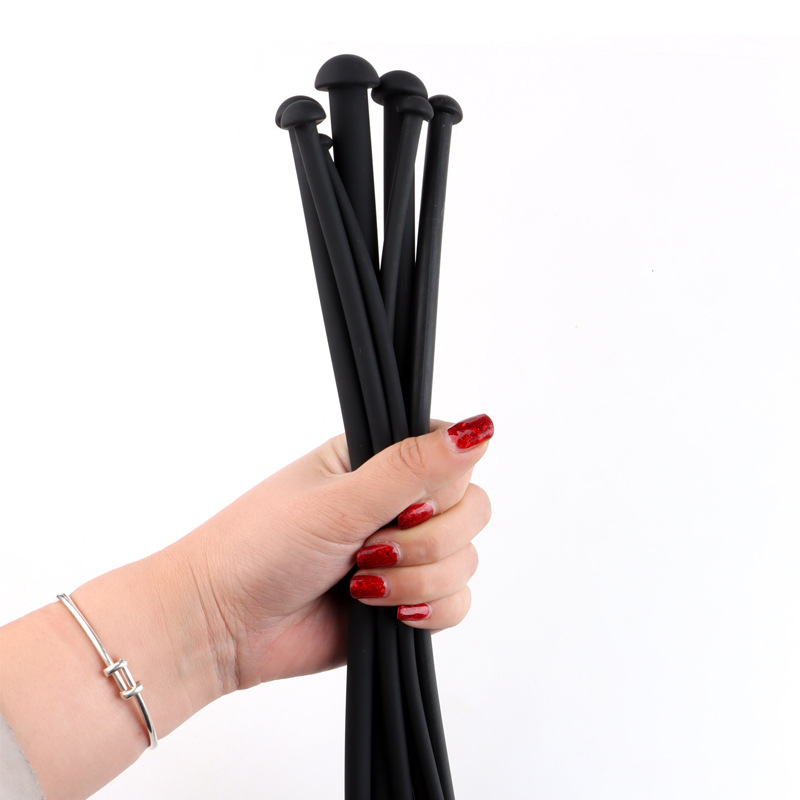 硅胶马眼棒扩张器拉珠尿道堵尿针堵阴茎男性用自慰器情趣用品代发