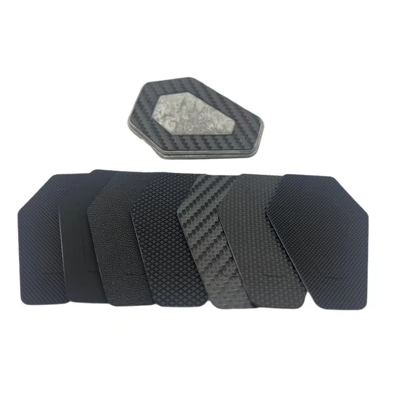 支架磁吸黑色硅胶防滑垫 防震垫片圆形减震垫网格橡胶垫高粘eva