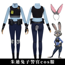 圣诞节衣服朱迪兔子警官cos服成人疯狂动物城漫展动漫演出服装女