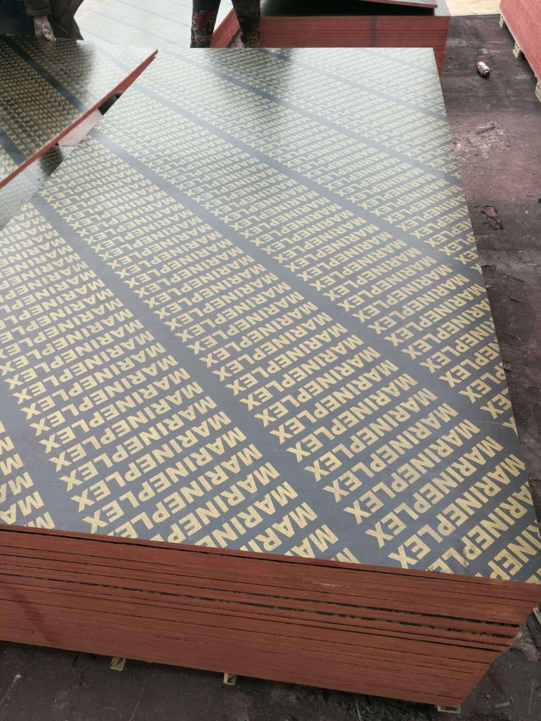 大型杨木胶合板覆膜板3050*1525mmfsc和ukca认证酚醛防滑舞台板