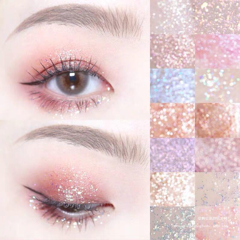 闪亮眼线液闪亮湿亮片液体眼影金聪闪粉卧蚕笔泪滴眼妆舞台妆