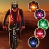 Bicycle Lights Mountain bike Riding Reflective vest LED Fiber optic luminescence security Travel traffic security clothing