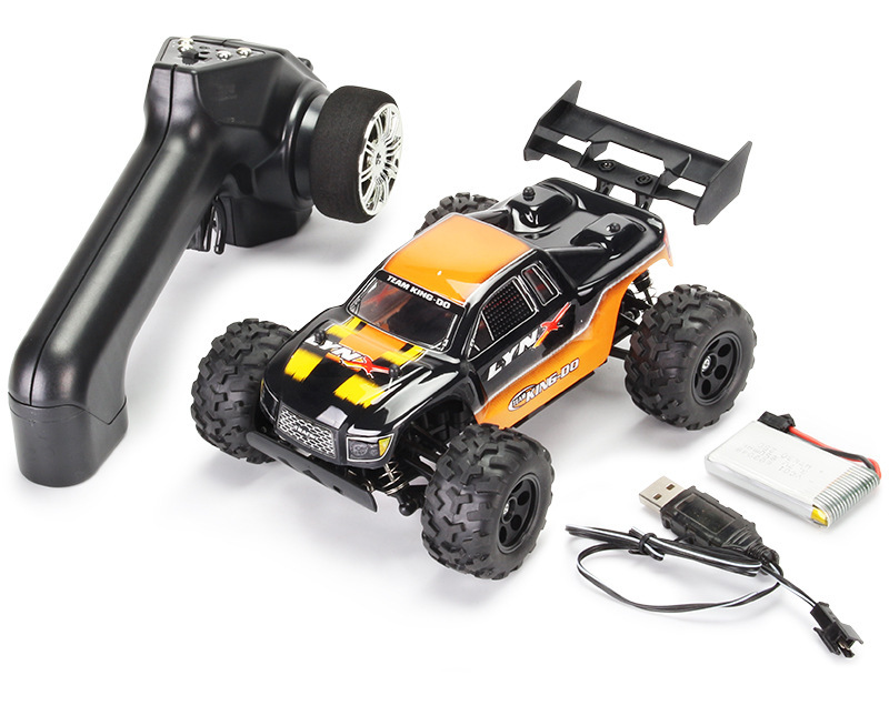 外贸亚马逊四驱高速越野攀爬遥控车1:22皮卡模型玩具车厂家批发