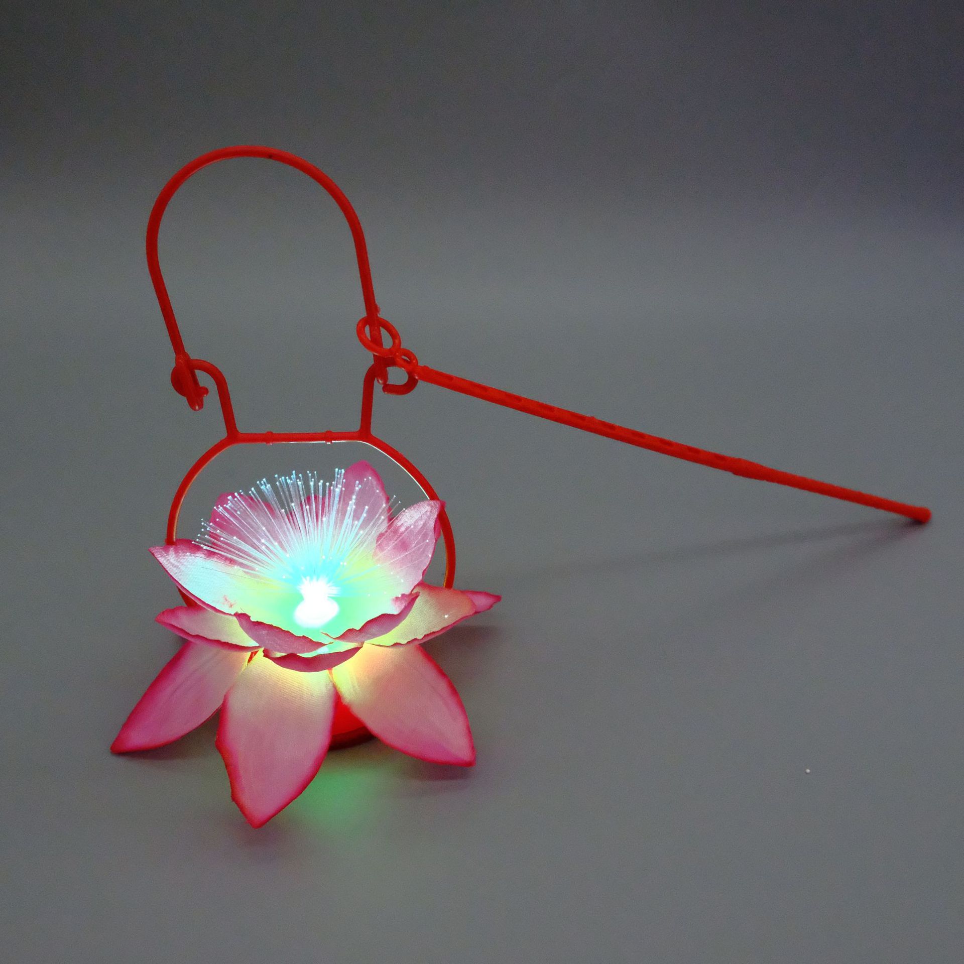 Portable Small Flower Lamp LED Portable Lotus Lotus Lamp Hanfu Ancient Style Portable Lotus Lamp Atmosphere Decorative Lamp