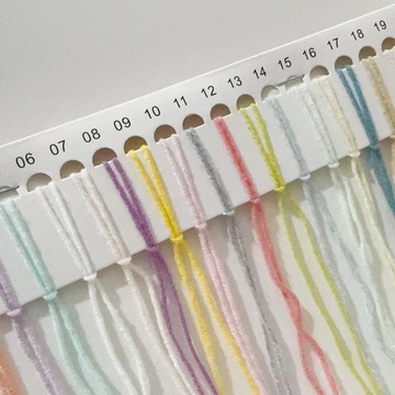 4股精梳棉苏禾色卡手工编织围巾玩偶花朵毯子材料实物色卡-阿里巴巴