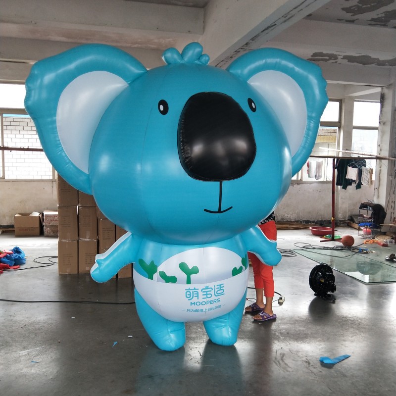 充气卡通 气模人偶 小猪小丑气模 开业引流固定行走卡通气模模型