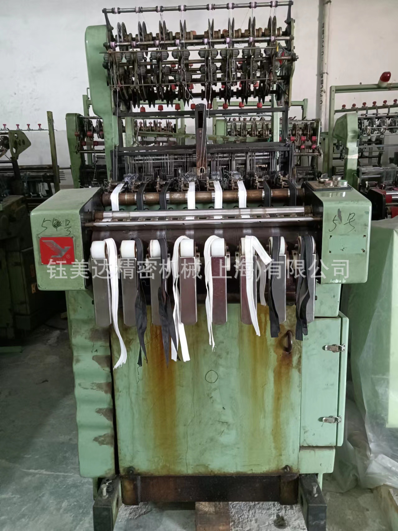 二手织带机,高速无梭织带机,嘉益二手织带机