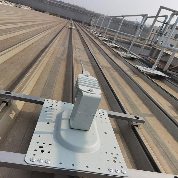 水平生命线 苏舟金属 高空作业防坠落 设计解决方案 提供年检服务