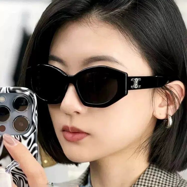 2024新款太阳镜韩版不规则时尚防紫外线太阳眼镜女士墨镜网红拍照