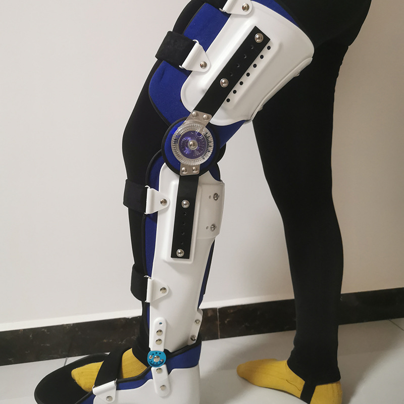大腿膝关节小腿足踝固定支具 腿部脚踝护具支撑