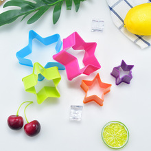 新品几何图形正方形水果切爱心五角星圆形厨房烘焙装饰厂家直销