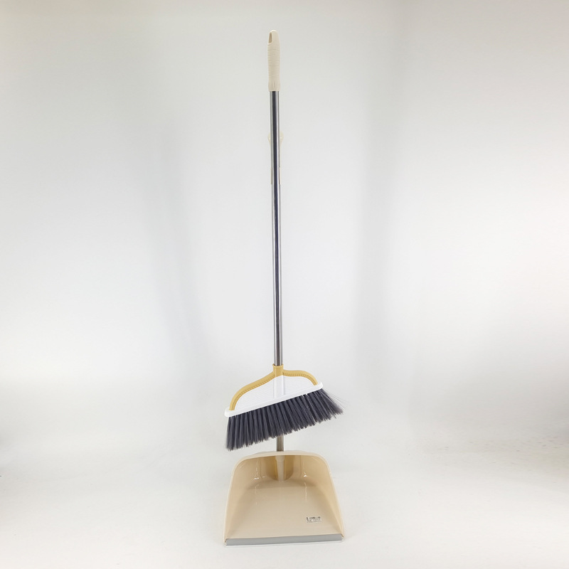 New Simple Broom Set Garbage Shovel Floor Cleaning Broom Household Broom Set Combination 0588