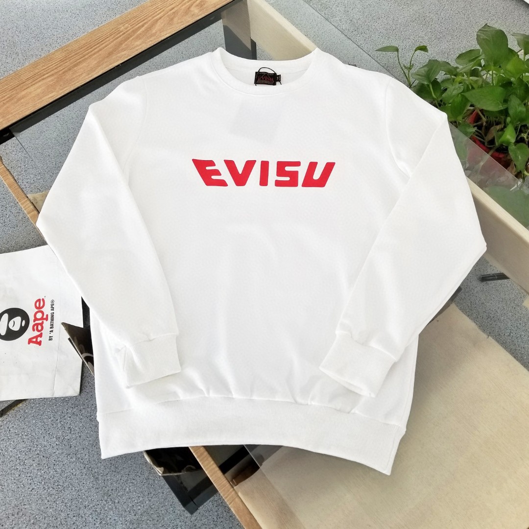 一件代发 2022秋季新款潮牌福神不倒翁字母印花毛圈圆领情侣卫衣