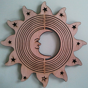 co2激光雕刻机广告皮革工艺品亚克力板木板竹制品玻璃雕刻镂空