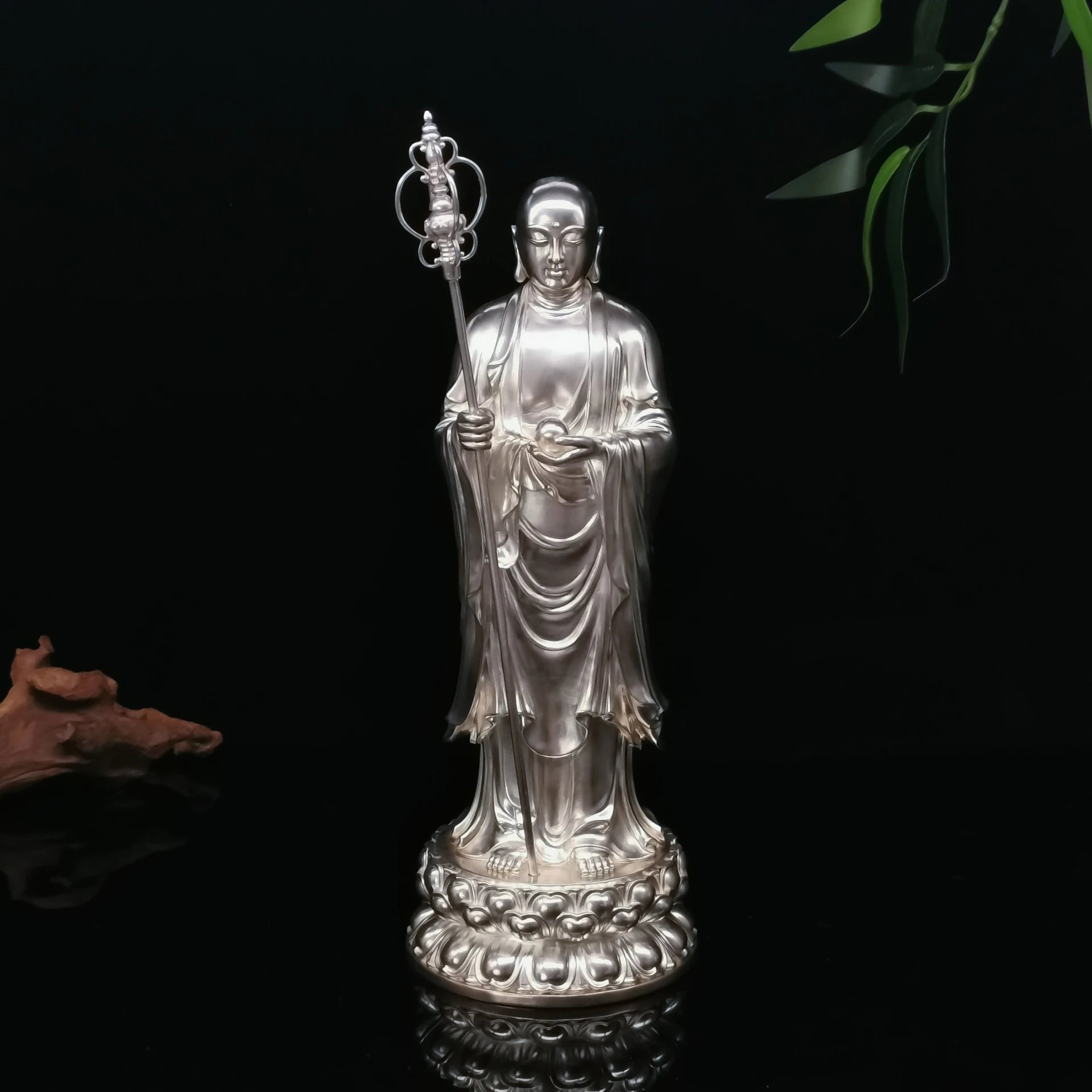 宗喀巴大师造像随身佛迷你佛护身佛嘎乌盒护身符摆件