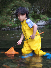 儿童玩水下水裤幼儿园衣服赶海小孩雨鞋男女抓鱼雨裤沙滩裤赶海服