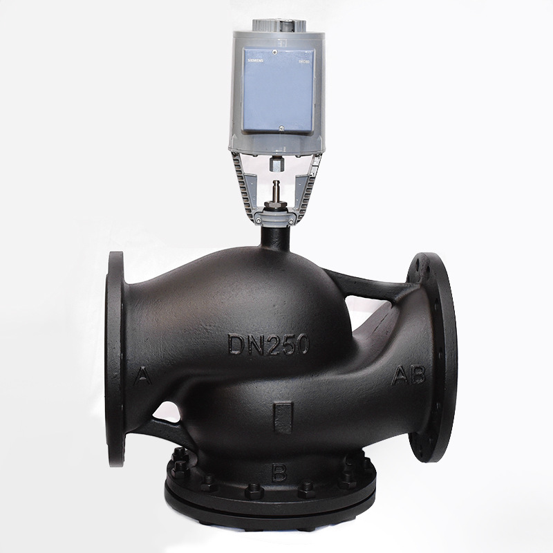 供热用温度压力调节阀可以选配西门子电动执行器国产混装执行器