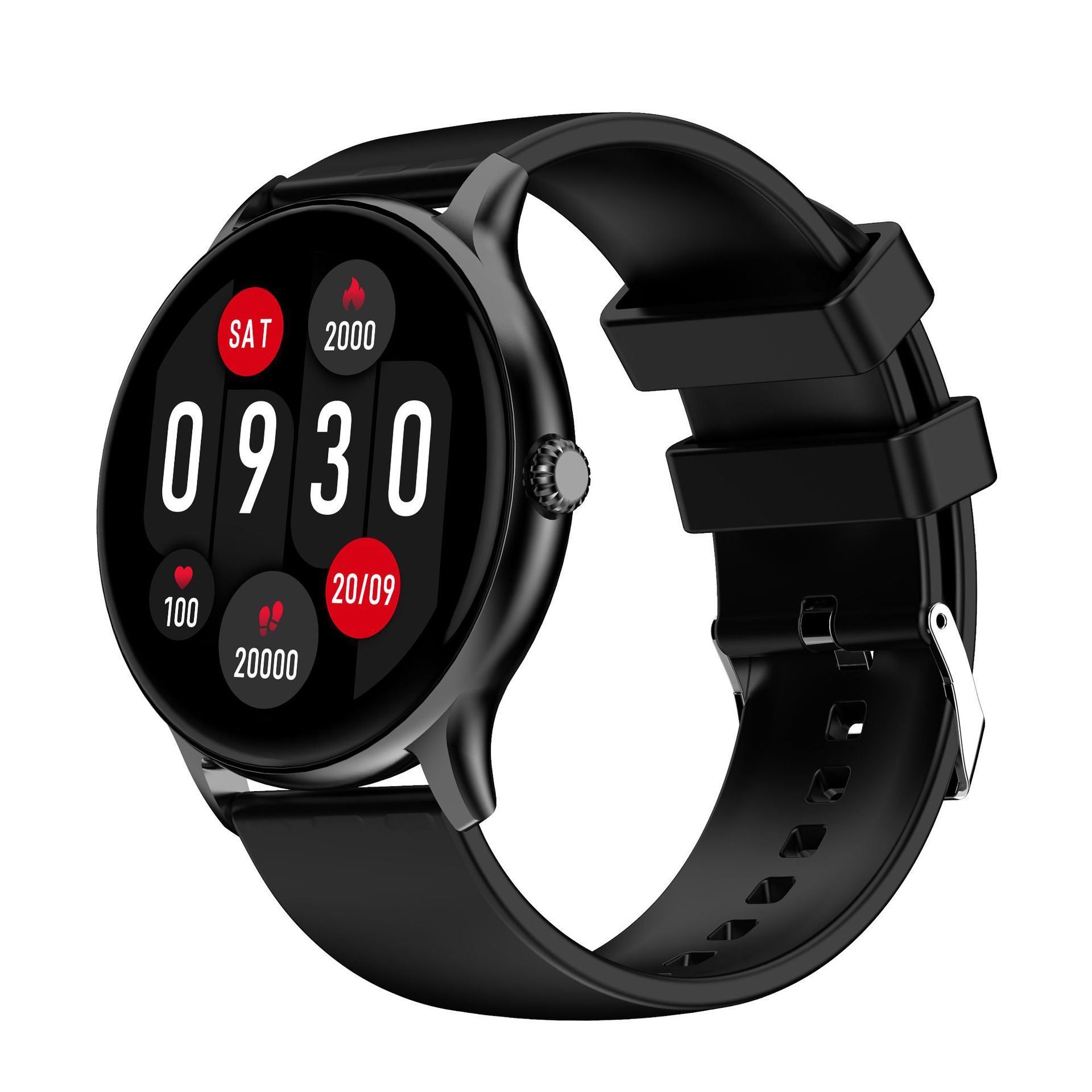 0成交1个亚马逊新品高清圆屏蓝牙通话智能手表多运动模式gps轨迹跨