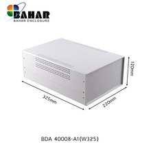巴哈尔壳体变频器设备铁外壳壳塑胶面板电源机箱BDA40008-(W325)