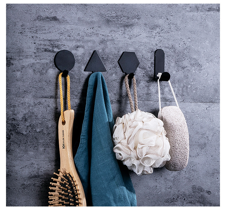 不锈钢单个挂钩免打孔单钩浴室挂衣钩卫生间衣帽钩毛巾浴巾挂勾