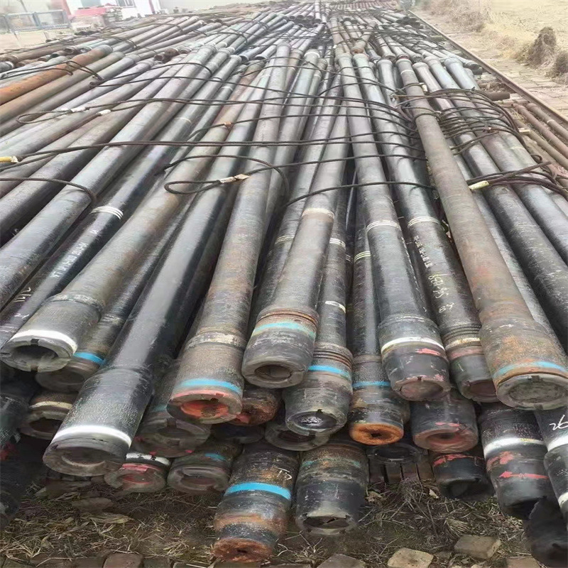 现货89mm钻井钻杆地质勘探潜孔石油钻杆煤矿探水圆钻杆