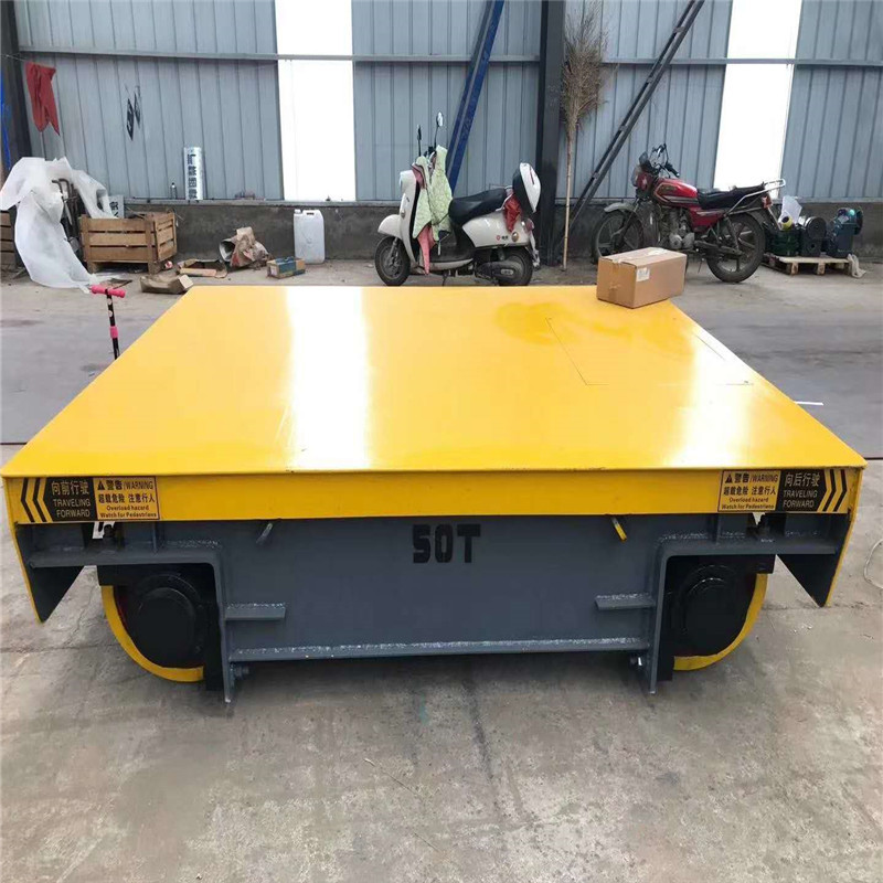供应3吨电动无轨旋转地平车 可加工定制5/10吨轨道蓄电池地平车