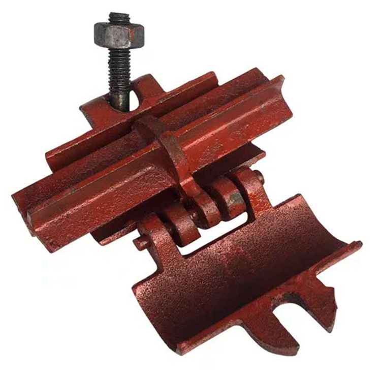 厂家批发十字扣手脚架用件建筑扣接头扣玛钢对接扣转向扣件旋转扣